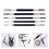 5Pcs Double Tip Ceramic Trimming Tool Stainless Steel Pottery 2