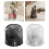 Elegant Rotating Lipsticks Storage Box-Transparent Black 3