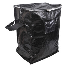 Portable Moving Bag With Handle Foldable Design PP-Black Small