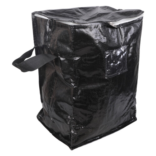 Portable Moving Bag With Handle Foldable Design PP-Black Small