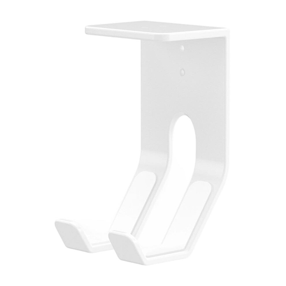 Under Desk Storage Rack Twopack Adhesive Game Controller Holder Abs Gamepad Hanger Bracket White 9105992236237