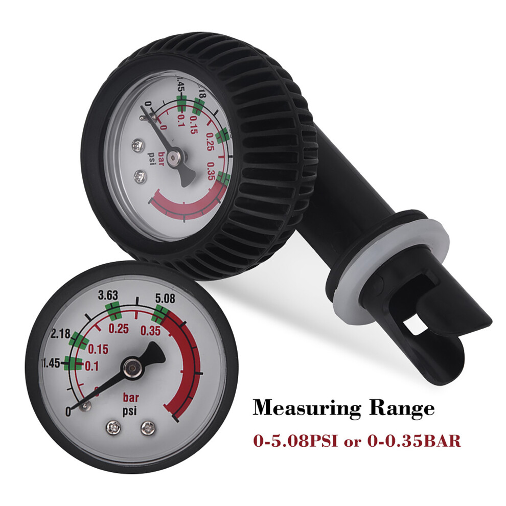 Nylon Inflatable Boat Air Pressure Gauge For Kayak Raft Â Easy Install 8721362972393