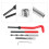 25pcs Thread Repair Insert Kit for Auto M6 X 1.0 X 8.0mm 7