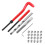 25pcs Thread Repair Insert Kit for Auto M6 X 1.0 X 8.0mm 15