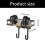 Heavy Duty Wall Mounted Ironing Board Holder And Iron-Black 6