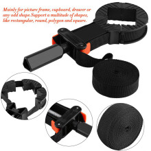 Corner Clamp Strap Band Clamps Quick Release Vice Woodworking Picture Frame AU