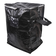 Portable Moving Bag With Handle Foldable Design PP-Black middle