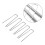 25pc Rust Resistant Reusable Garden U Clip Stabilizers Staple 7