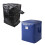 Portable Moving Bag With Handle Foldable Design PP-Black middle 4