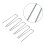 25pc Rust Resistant Reusable Garden U Clip Stabilizers Staple 4