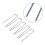 25pc Rust Resistant Reusable Garden U Clip Stabilizers Staple 6