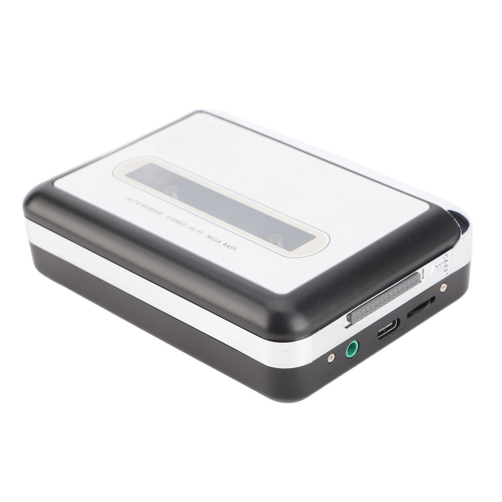 Portable Usb Cassette To Mp3/Cd Converter With Headphones And Audio Output 7901362974233
