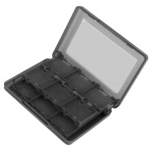 Game Card Storage Box 28-Port for Nintendo 3DS DSI LL DSL Plastic Case Black