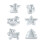 Multiple Designs Holiday Candle Silicone-Trojan ornaments 002 6