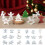 Multiple Designs Holiday Candle Silicone-Trojan ornaments 002 4