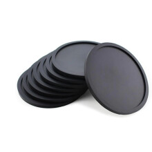 Round Shaped Cup Mats, Non-toxic Silicone Coasters Protect Surfaces From Damage & Stains, Perfect For Home, Office, Parties, And Outdoor Gatherings