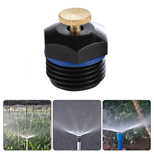 Micro Watering Sprinkler for Long Range Coverage, 1/2" DN15 Durable Engineering Plastics Misting Nozzle with Easy Installation, Adjustable Spraying Ef 2