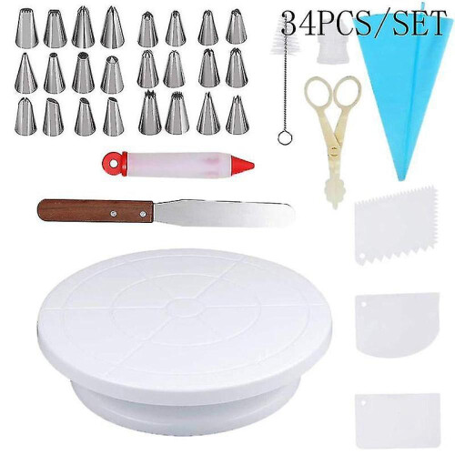 Professional Baking Set, Cake Decorating Kit And Pastry Bags For Icing Tips (Violet) 2