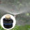 Micro Watering Sprinkler for Long Range Coverage, 1/2" DN15 Durable Engineering Plastics Misting Nozzle with Easy Installation, Adjustable Spraying Ef 2