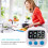 Versatile Digital Kitchen Timer, Silent Classroom Timer Retractable Stand for Flexible Placement, 2 Pack, Energy Efficient for Immediate Use 4
