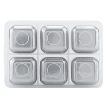 High Cooling Technology Whiskey Stones, Reusable Stainless Steel Ice Cubes, Non-Diluting Drink Chillers, Food-Grade Stainless Steel, Rust & Corros