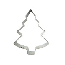 Tagliabiscotti in acciaio inossidabile adatti per le feste, design resistente per creazioni a forma di albero di Natale, con utilizzo versatile e