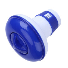 Blue and White Swimming Pool Spa Floating Chlorine Bromine Chemical Dispenser S
