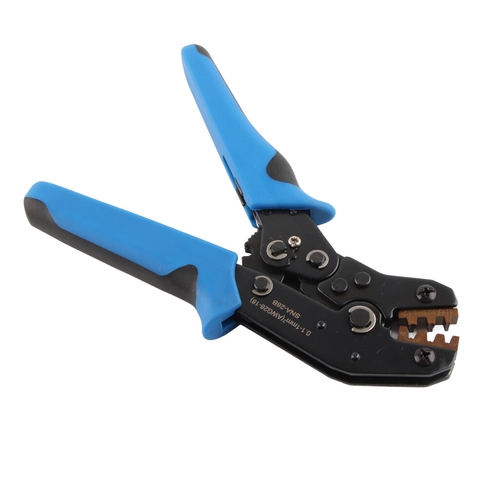 Sna 28B Crimping Tool For Jst, Dupont, 18-28 Awg Wires, Blue/Black 4941362977837