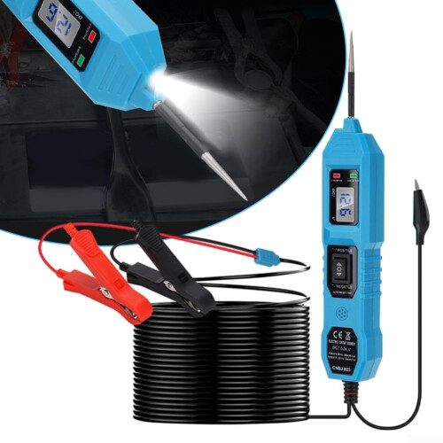 Portable Electric Circuit Tester LCD Display Handheld Compact Size Automotive Electrical System 2