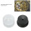 Resin Watch Clockwork Press Cover Tool for Watchmaker Repairs, Black 3