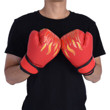 Kinder-Boxhandschuhe Rot Leicht & Strapazierfähig Muay Thai Handschuhe für Kindertraining