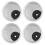 4 Set Schreibtisch Kabel Draht Tülle PC Computer 7