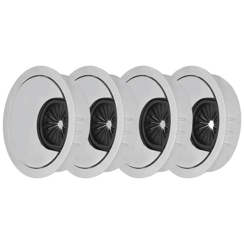 4 Set Schreibtisch Kabel Draht Tülle PC Computer 1