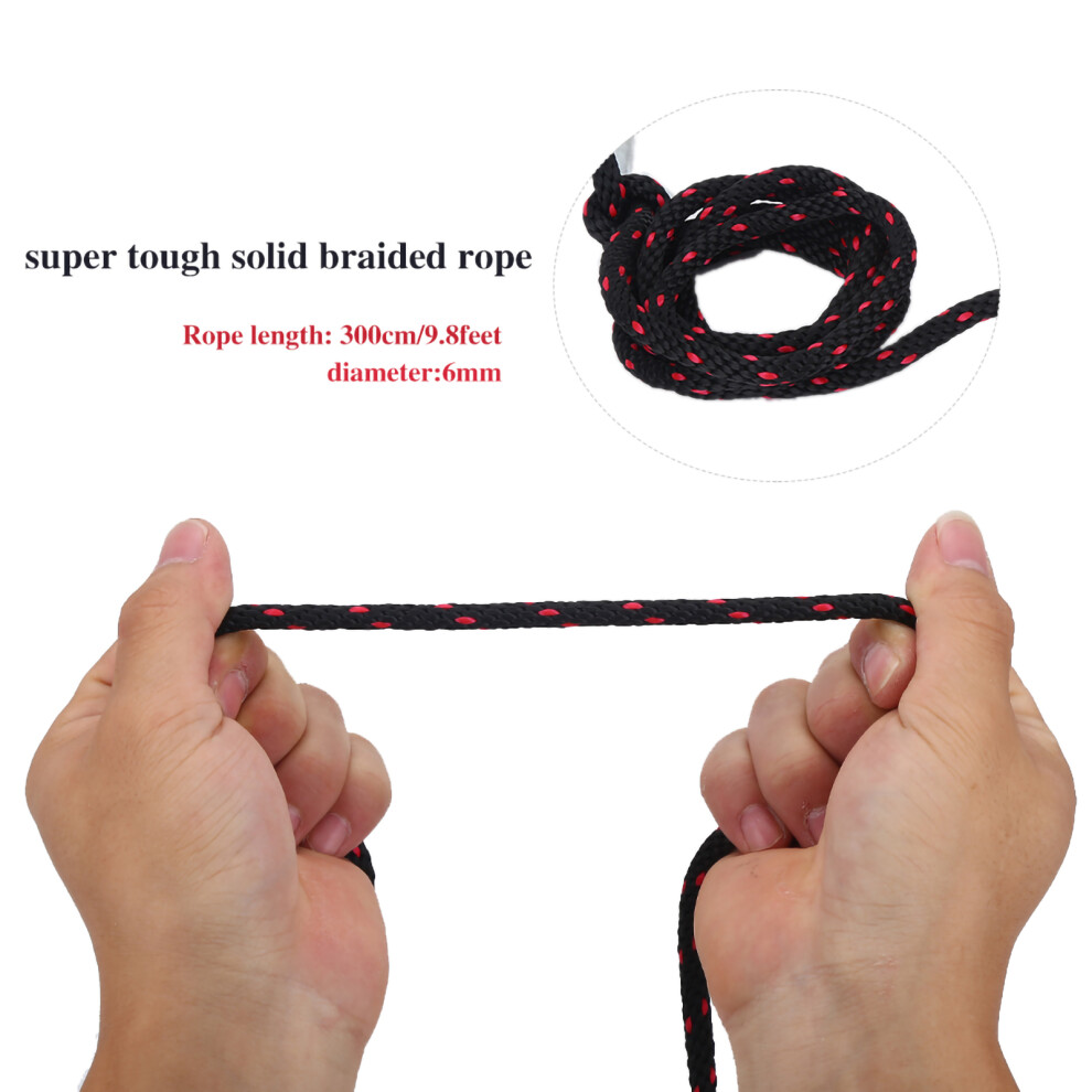 Efficient 1.5M Rope Ratchet Tie Down For Ladders And Lumbers 3021362977547