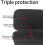 Protective Hard Carrying Bag Shockproof Spillproof Storage Case Antifall Compatible With Cube Remote Player 3