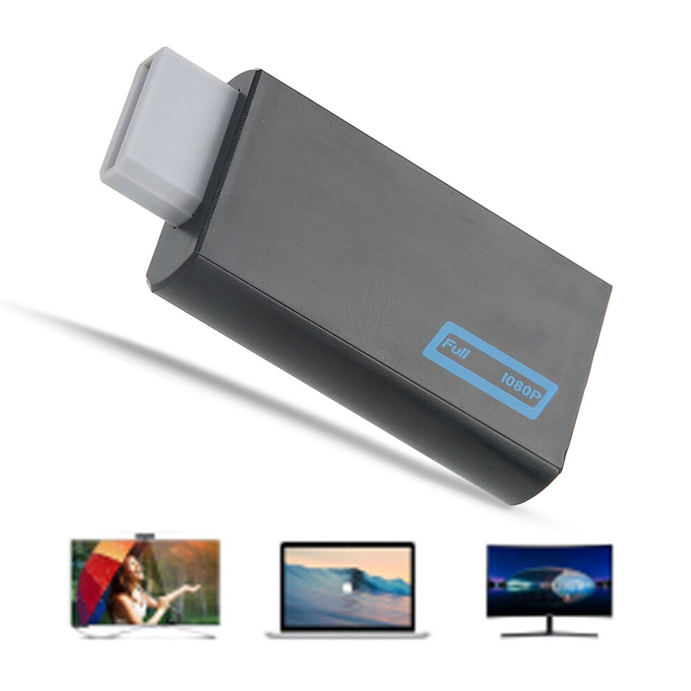 Wii To Hdmi Adapter: Full Hd 1080P With Audio Output And Upscale 4911362981103