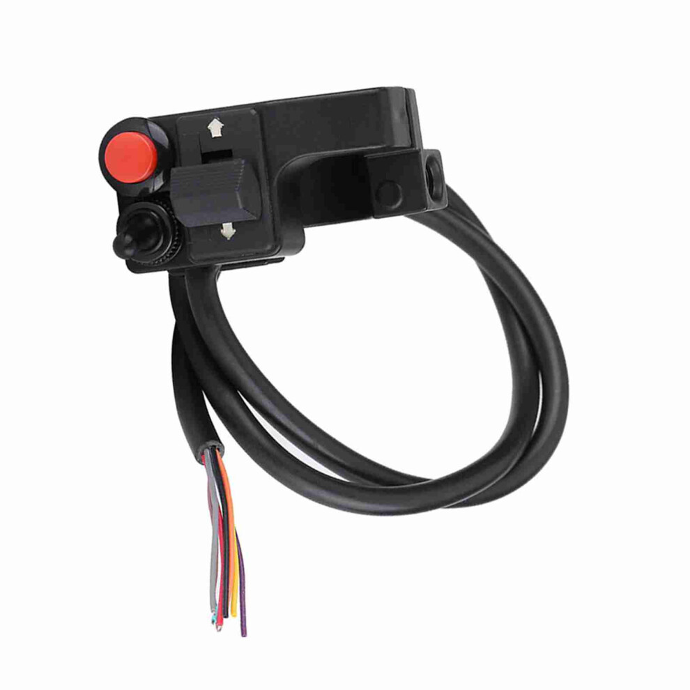 Motorcycle Atv 22Mm Handlebar Headlight Mount Push Horn Switch For Gs 7891362981532