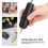 Mini Portable USB Electric Drill 5V 18W with 3 Bits in Black 5