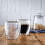 Μονωμένα ποτήρια Espresso, Σετ 6 φλιτζανιών Espresso Doppio, Κομψός σχεδιασμός για λάτρεις 6