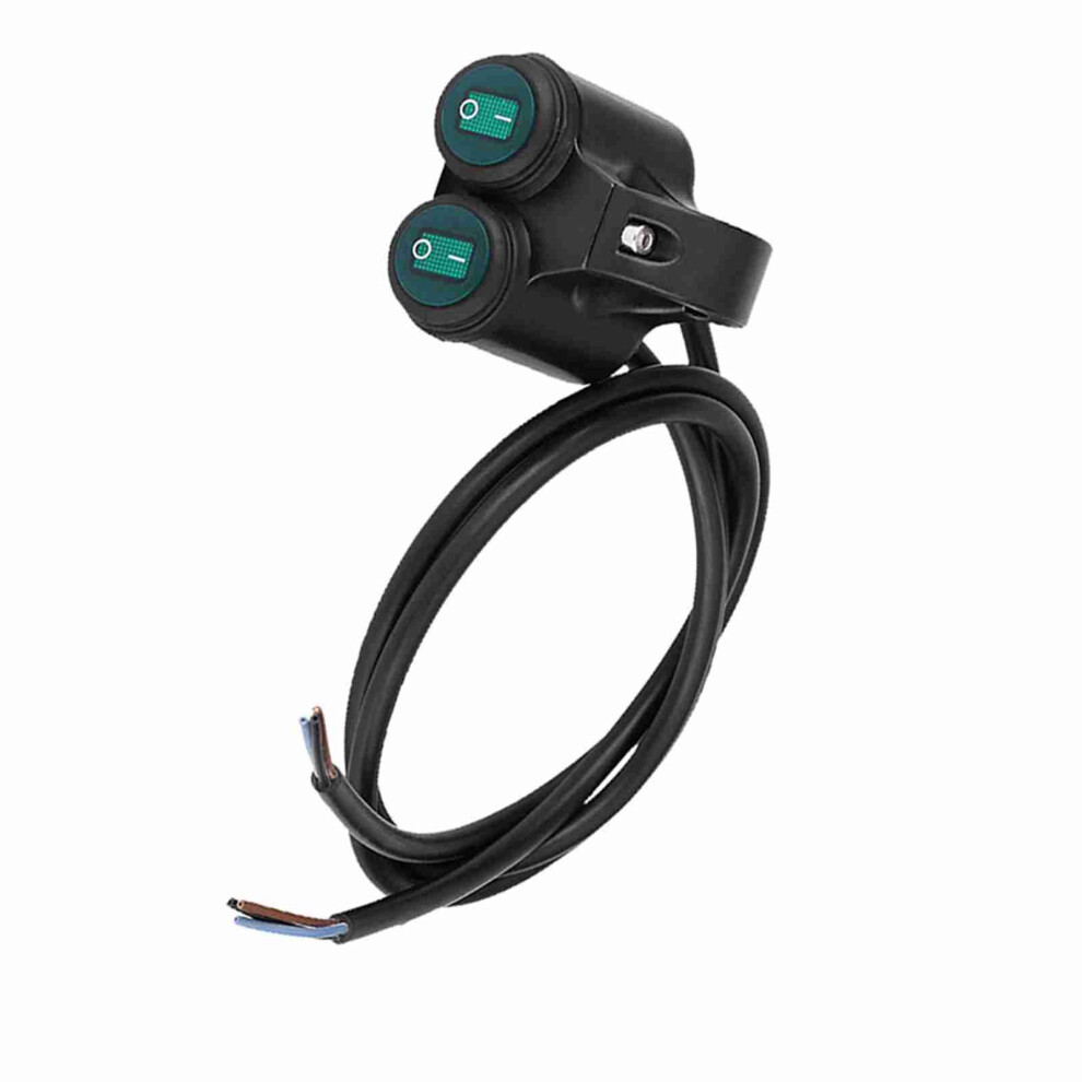 22Mm Universal Motorcycle Handlebar Headlight Switch With Horn & Fog Lights 3531362981777