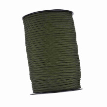550m Reflective Paracord 9 Strand Army Green, 4mm, 100m