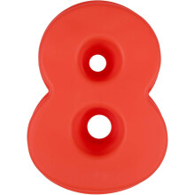 Compagno per la pasticceria fai da te, teglia per torta a forma di numero 20x25 cm, silicone alimentare, teglie per torta antiaderenti a forma di