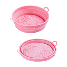 Genanvendelige non-stick madlavningsmåtter, 16x5x19 cm varmebestandig silikone, luftcirkulationsforbedrende foring, ikke-deformerbar, nem at
