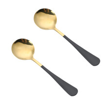 Elegant Appearance Long Handle Spoon, Stainless Steel Soup Spoons For Multifunctional Use