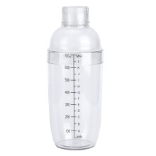 Instrument de amestecare transparent, mixer inovator din plastic pentru băuturi cu echipament versatil de barman pentru prepararea precisă a
