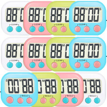 Innovative Klassenzimmertimer, Digitaltimer mit ausziehbarem Ständer, lauter Alarm für Klarheit und Komfort für Lehrer und Kinder in verschiedenen