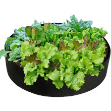 Tuinbed van ademend materiaal, bevordert gezonde groei. Kweekzak van 15 gallon (ca. 47 liter), gemakkelijk te gebruiken plantenbak voor binnen en