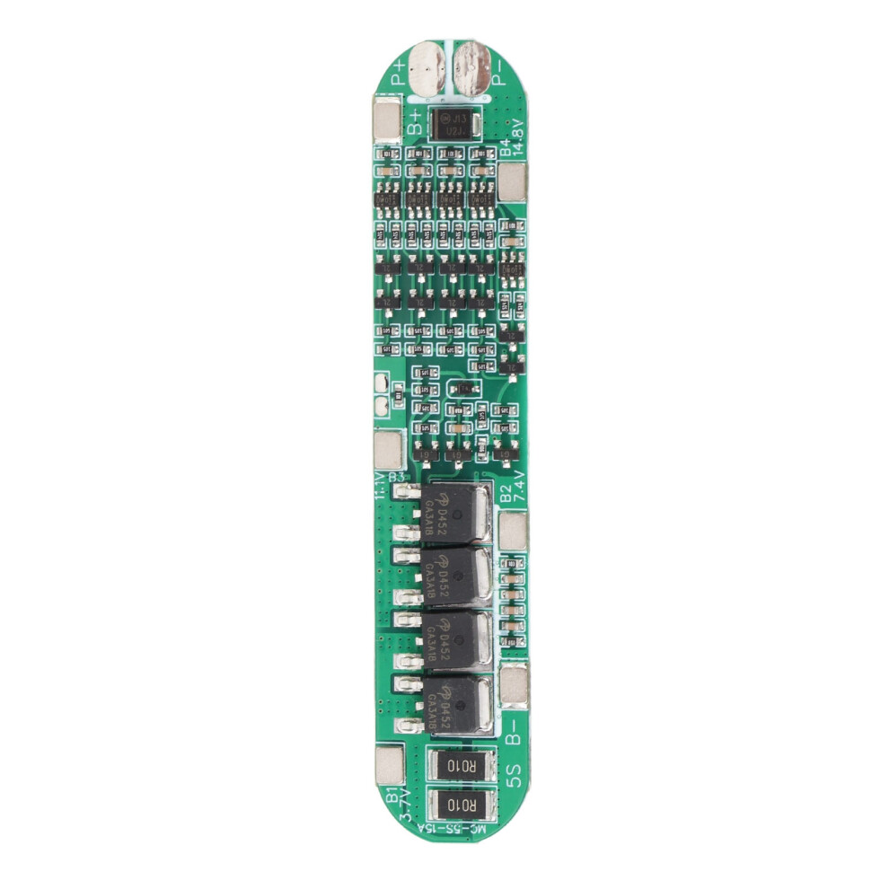 18.5V/21V 15A 5S Li-Ion Battery Bms Protection Board 88X17mm 4641362982366