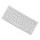 Compact White 78 Keys USB Wired Keyboard Ultra Thin for PC & Notebook 3