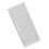 Compact White 78 Keys USB Wired Keyboard Ultra Thin for PC & Notebook 5